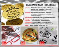 Autocollants Premium Personnalisés en Vinyle PVC Mat Durable Découpés à la Forme – Impression de Logos sur Différents Matériaux