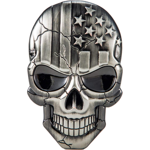 3D Xe hơi và xe gắn máy hình kim loại thủ công mỹ nghệ, 3D dán, kim loại hộp sọ, Mỹ cờ kim loại thủ công mỹ nghệ - Product Image 1