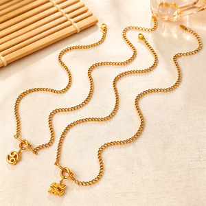 Collar con Colgante de Constelación en Aleación de Zinc Chapado en Oro, Cadena de Caja a la Moda para Mujer, Joyería de Uso Diario - Product Image 5