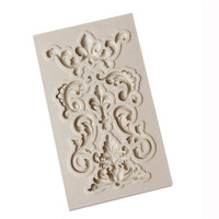 Moule en Silicone pour Gâteau, Savon, Chocolat et Décoration avec Outils de Gomme Comestible, Kit d'Outils et de Moules à Fondant