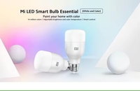 Ampoule LED intelligente portable originale Xia Omi Mijia Mi tendance (blanche et couleur) Contrôle intelligent par application E27 Blub GPX4021GL