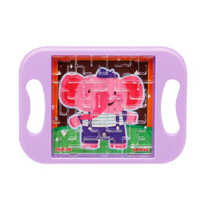 Mini laberinto de equilibrio, juguete de plástico para niños de 4 a 6 años, juego educativo para el cerebro con diseño colorido y asas de fácil agarre - Product Image 5