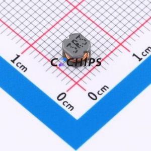 ตัวเหนี่ยวนำไฟฟ้าแบบ SMD รุ่น CD43-3R3M, ขนาด 4.5x4 มม. ( ค่าความเหนี่ยวนำ: 3.3uH ) ( ความแม่นยำ: 20% กระแสไฟฟ้าที่กำหนด: 2.1A ) - Product Image 1