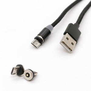 CA-ST2-PHR-202-<span class=keywords><strong>M</strong></span> Pvc Geïsoleerde Kabel Assemblage <span class=keywords><strong>3</strong></span>.35 '(1.02M) Usb Mannelijke Plug 01 Pos Mannelijke (Magnetische) Voor Auto Elektronische - Product Image 2