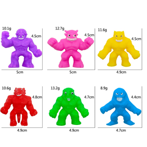 Jouet anti-stress en TPR en forme de monstre, nouveau design, petite taille, jouets miniatures extensibles pour enfants - Product Image 6