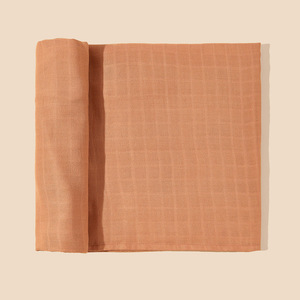 Nuovo Design 2025: Coperta Avvolgente in Bambù a Doppio Strato, Alta Densità di Fili, Super Morbida, 120*120cm, Tinta Unita - Product Image 4