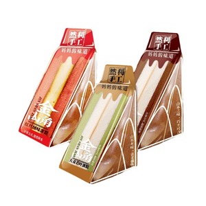 Fabbrica all'Ingrosso OEM ODM Ranli Cakes 95g*28 Dessert Istantanei Torta Red Velvet Merenda Torte Morbide a Triangolo per Bambini - Product Image 1