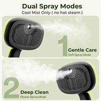 Brosse de toilettage pour chien à brume fraîche, démêlante et antistatique, en matériau écologique de qualité supérieure, pour une utilisation quotidienne sûre des animaux de compagnie