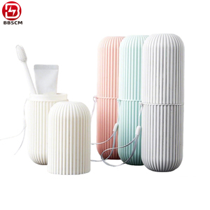 Toothbrush <b>Holder</b> Travel Toothbrush Case <b>Toothpaste</b> Toothbrush Storage Containers Portable Mouthwash Cup Carrier - Product Image 3
