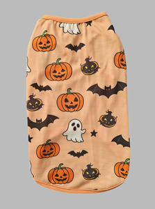 Halloween funny pumpkin bat print dog <b>cat</b> holiday <b>clothes</b> - Product Image 4