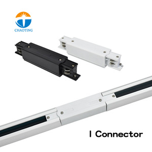 Conector linear do sistema do trilho da faixa 4 fios e de outro ponto substituído acessórios para 3 luzes de pista de circuito led - Product Image 2