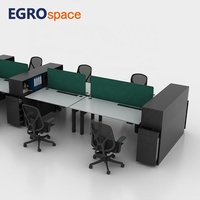 EGROspace - Cadre de table de travail électrique assis-debout - Bureau ergonomique réglable en hauteur