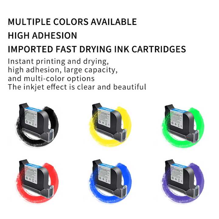 TIJ Inkjet Printer - Quick Drying Ink Cartridge ZM2588