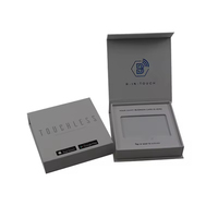 Boîte d'emballage de parfum personnalisée en papier à double porte, coffret Verpackungsbox avec LED, emballage cadeau rigide personnalisé