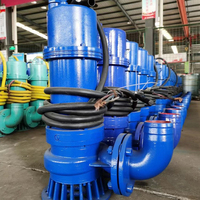 40hp Vidange submersible des eaux usées Pompes centrifuges WQB Pompe submersible en acier inoxydable 6 pouces eaux usées haute température