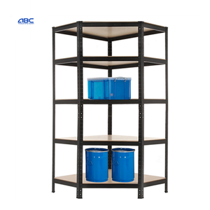 Estantes de remache sin pernos Estante de estantería de acero Mejor precio Estantes originales de metal Estantería de acero de ángulo ranurado metálico - Product Image 1