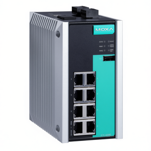 Moxa EDS-G508E สวิตช์อีเธอร์เน็ตอุตสาหกรรมแบบจัดการได้ 8 พอร์ต ระดับกิกะบิต สำหรับองค์กร IEEE 802.3 - Product Image 3