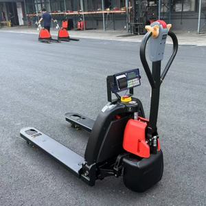 1500kg hochpräzises Wiegen Elektronischer Gabelstapler Waage Paletten heber Waage Hand paletten wagen mit Waage - Product Image 2