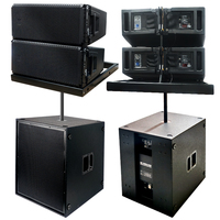 Amplificateur IDL30A DSP 2200W, haut-parleur néodyme 10 pouces, caisson de basses actif professionnel, enceintes en ligne double 10 pouces en plastique