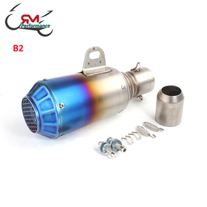 Silencieux D'échappement de moto Pour KTM Duke 390 Ninja <span class=keywords><strong>650</strong></span> <span class=keywords><strong>MT</strong></span>-<span class=keywords><strong>07</strong></span> Silencieux Universel D'échappement 51mm - Product Image 2
