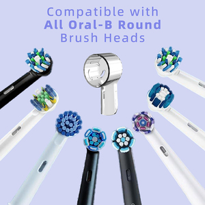 Lot de 4 têtes de brosse à dents de voyage pratiques et anti-poussière compatibles avec <span class=keywords><strong>Oral</strong></span> <span class=keywords><strong>B</strong></span> pour la série <span class=keywords><strong>Oral</strong></span>-<span class=keywords><strong>B</strong></span> <span class=keywords><strong>IO</strong></span> - Product Image 6