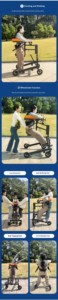 Nuevo Robot Eléctrico para Caminar, con Control Remoto Inteligente, Ayuda para la Movilidad, Asistente para la Rehabilitación de Personas Mayores - Product Image 3