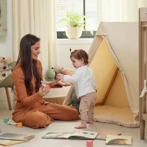 Offre Spéciale ChildrenToddler jouer tente jouet facile à installer indien garçon et Gril tipi tente intérieur jouer jouet tente - Product Image 5