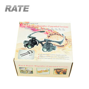 NO.9892G8KX घड़ी मरम्मत ताल के साथ एलईडी प्रकाश 2.5X 4X 6X 8X 10X 15X <span class=keywords><strong>20X</strong></span> 25X चश्मा शीशा - Product Image 3