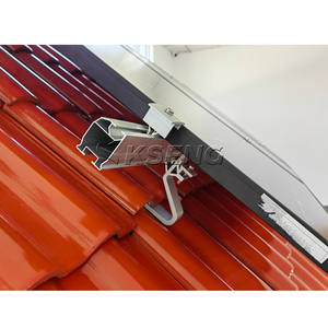 Système de <span class=keywords><strong>fixation</strong></span> de panneaux solaires pour toit en tuiles ETN, <span class=keywords><strong>kit</strong></span> de <span class=keywords><strong>fixation</strong></span> de panneaux solaires, crochets solaires, rails solaires pour 1 à 4 panneaux solaires - Product Image 3