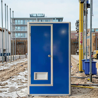 Toilettes et salle de douche portables de luxe haut de gamme Salle de bains mobile pour le camping en plein air Événements de voyage