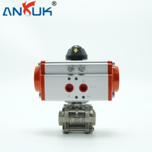 Pneumatic Actuator Aluminium Stainless Steel With <strong>Position</strong> <strong>Indicator</strong> For Water Distribution Networks - Product Image 1