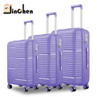 Bagages à roulettes vintage style classique sacs de voyage en PP Offre Spéciale design de luxe valise en PP avec serrure TSA à combinaison