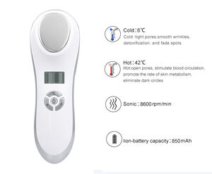 Dispositivo de belleza portátil para el hogar, masajeador Facial eléctrico sónico de mano para el cuidado Personal antienvejecimiento - Product Image 3