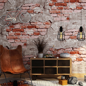Home <strong>Decor</strong> 3D PVC Wood Grain Wall Stickers Paper Brick Stone Wallpaper Self-Adhesive Living Room Bedroom <strong>Kitchen</strong> <strong>Decoration</strong> - Product Image 1