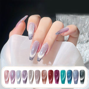 AILANUO Oeil de chat coloré perméable à l'eau de 30 couleurs 15ml, plusieurs couleurs disponibles, fournisseur de colle pour vernis à ongles - Product Image 2