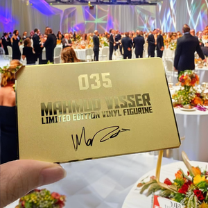 Alloy Gold <b>Mirror</b> Steel Business Cards-Business Gift with Etched Design Die Cutting Printing and <b>Letters</b> - Product Image 5