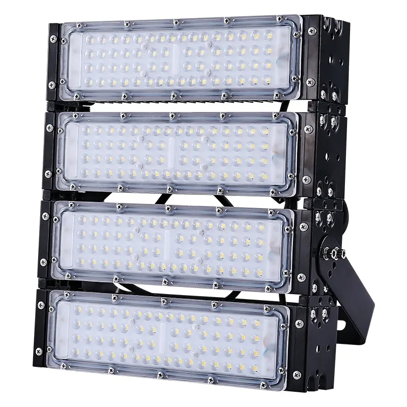 High Mast 400W Led Stadium Flood Light Nuevo diseño IP65 Módulo Led impermeable Aleación de aluminio Reflector Led