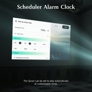 Proyector Islámico con Android 14, Reloj de Oración, Reproductor de Corán, <span class=keywords><strong>Netflix</strong></span> y YouTube para Noches de Cine Familiares Musulmanes y Adoración Diaria - Product Image 4