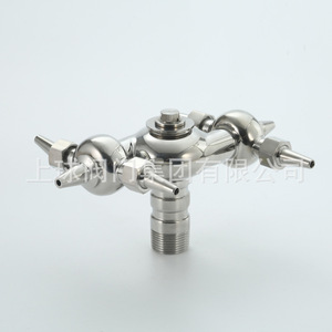 Rondelle à filetage externe en acier inoxydable 15 mm pour équipement de nettoyage industriel CIP - Product Image 3