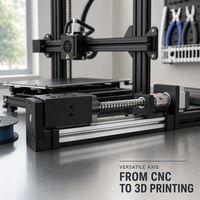 Module de positionnement linéaire CNC XYZ avec moteur pas à pas 57 et vis à billes 1610 en acier