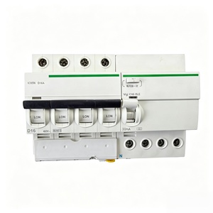 Interruptor Diferencial IC65N 4P, Dispositivo de Protección Contra Fugas, Sobrecarga y Cortocircuito, Seguridad Eléctrica - Product Image 1