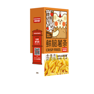 Patata Dudu inflada, verdaderas patatas fritas, sabor a tomate, múltiples especificaciones, bocadillo informal para oficina, corte original, patata crujiente - Product Image 1