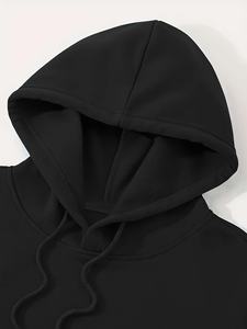 Felpa con Cappuccio da Uomo Casual a Maniche Lunghe Stile Street Los Angeles 1991 Grafica 100% Fibra di Bambù Raso Asciugatura Rapida Antivento Leggermente Elasticizzata - Product Image 4