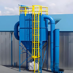 Poussière de four électrique de métallurgie, petit traitement de <span class=keywords><strong>sable</strong></span> de fonderie Contrô<span class=keywords><strong>le</strong></span> de la poussière Collecteur de poussière en sac à une seule machine à haute efficacité - Product Image 6