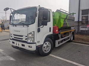 Camión de Limpieza de Alcantarillado ISUZU 4X2 de 6 Ruedas, Precio de Fábrica, para Operaciones de Limpieza de Alcantarillado - Product Image 2