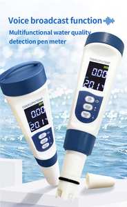 เครื่องวัดคุณภาพน้ำอเนกประสงค์แบบ4-in-1อุปกรณ์วัดค่า TDS/ph/ec/temp สำหรับอุตสาหกรรมและเกษตรกรรมใน2025 - Product Image 3