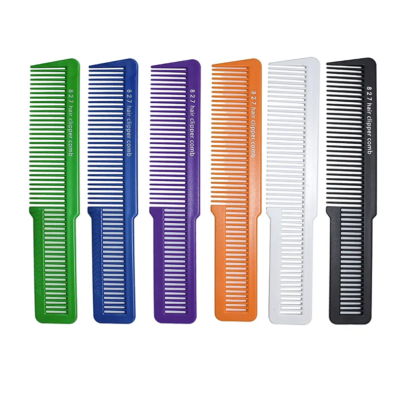 Hair Stylist Hairdressing Ultra-thin Hair Cutting Comb Men's Flat Hair Comb Apple Handle Comb