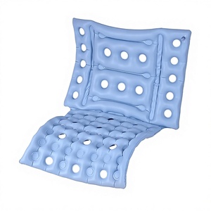 KS <b>Inflatable</b> Wheelchair <b>Seat</b> <b>Cushion</b> With Backrest Rectangle For Pressure Relief And Comfort Summer Use - Product Image 2