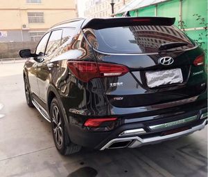 Kit de carrosserie de pare-chocs de voiture de haute qualité utilisation de pare-chocs avant et arrière pour Hyundai Santa Fe 2017-2018 - Product Image 4