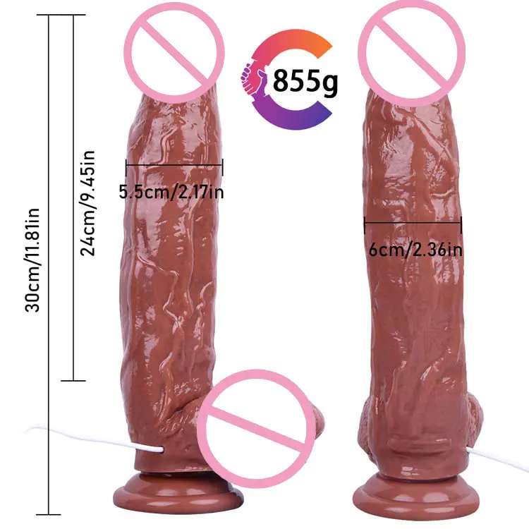 Harga Pabrik Dildo Silikon Remot Kontrol 30Cm Alien Besar Dildo Erotis Hewan Penis Kuda Dildo Mainan Seks untuk Wanita